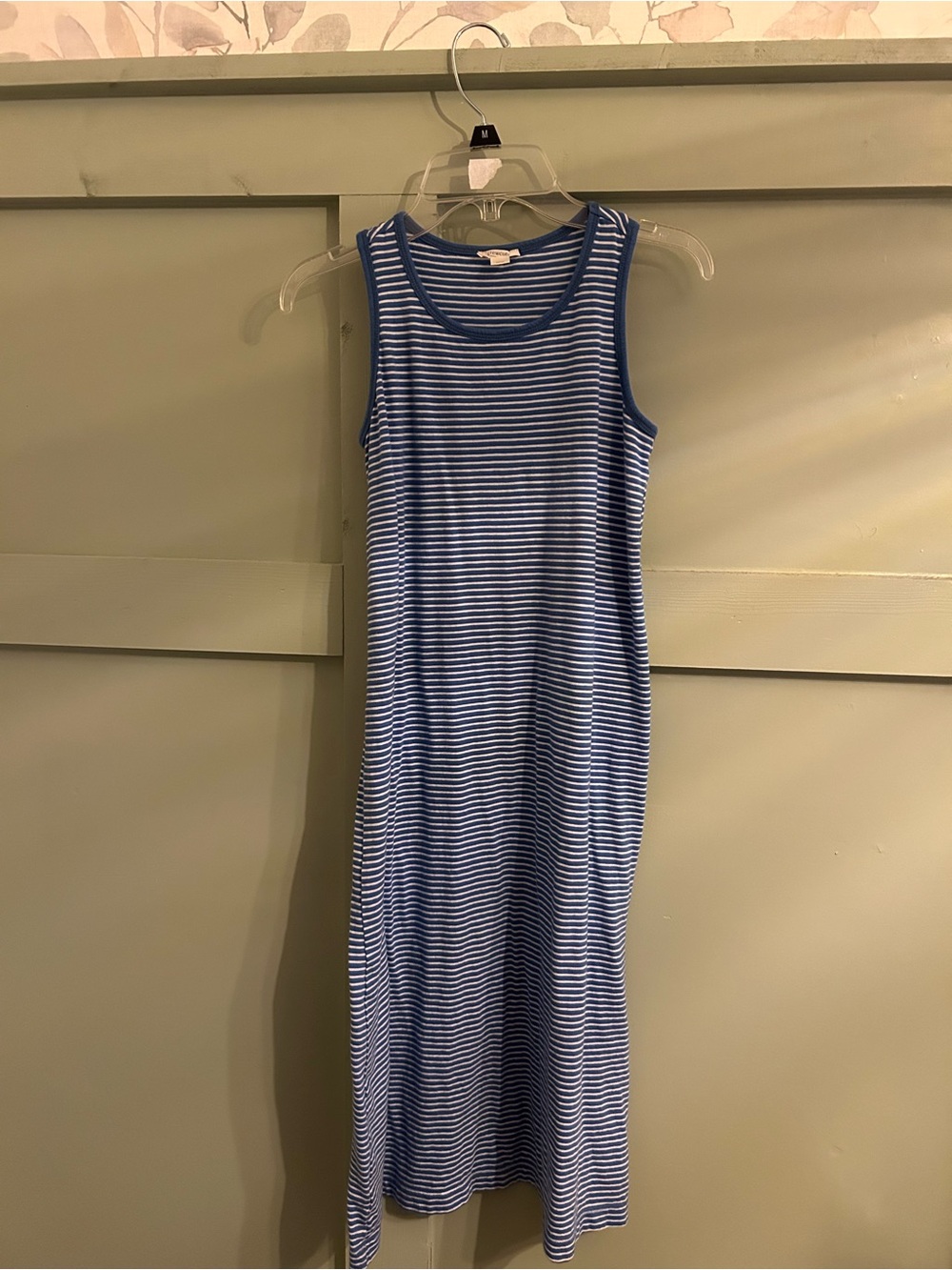 Crewcuts Blue and White Striped Tank Dress